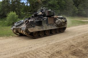 Żołnierz USA zginął podczas ćwiczeń. Przejechał go wóz bojowy