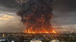 Ukrainian drone hits Wildberries warehouse in Krasnodar, sparking fire