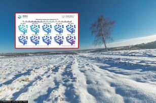 Nowe mapy pogodowe na 10 dni. Arktyczne mrozy w Polsce. choćby -23 stopnie