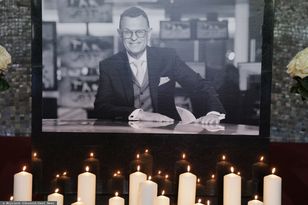 Tłumy pożegnały Andrzeja Morozowskiego na Powązkach w Warszawie
