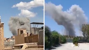 Wyspa Chark pod ostrzałem. Pojawiają się pierwsze nagrania