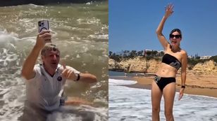 Koroniewska and Dowbor holiday in Portugal; Dowbor jokes about leaving DDTVN