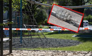 Saperzy weszli na krakowski plac zabaw. Znaleziono granat