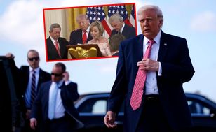 Trump porównany do Jezusa. Zebrani głośno klaskali