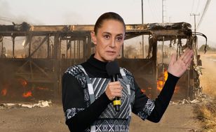 "Musimy zachować spokój". Sheinbaum apeluje do rodaków