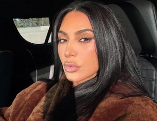 Kim Kardashian introduces Lewis Hamilton to her children