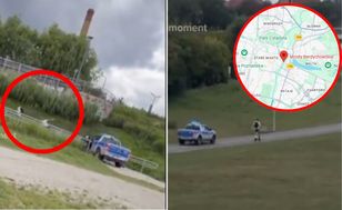 Uciekał policji na hulajnodze. Funkcjonariusz niemal go złapał