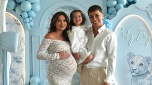 Wersow and Friz celebrate baby shower ahead of second child's birth