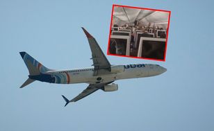 Przeżyli chwile grozy. Jest nagranie z samolotu FlyDubai