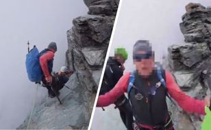 "Zamknij się!". Szarpanina w Alpach. Polacy starli się z przewodnikiem