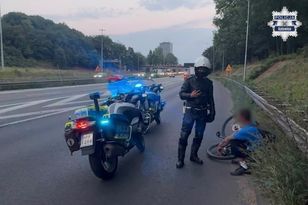 Ogromny mandat dla rowerzysty. Policja nie miała litości