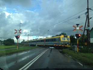 Mogło dojść do wykolejenia. Niecodzienny incydent w Szwecji