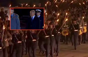 Wielkim Capstrzyk dla Olafa Scholza. Towarzysze pożegnali kanclerza ogniem