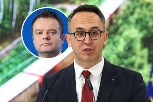 Policja przy posesji Kaczyńskiego. Minister tłumaczy sytuację