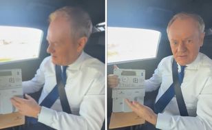 Tusk mówił o licznikach. Nagle wspomniał o Kaczyńskim i Dudzie