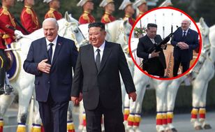 Tak obdarował Kima. Jedna rzecz wyjątkowo przypadła mu do gustu