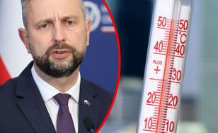 Incydent z kolumną szefa MON i trwająca fala upałów [SKRÓT NOCY]
