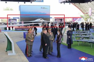 Pierwszy taki pokaz w historii. Kim Dzong Un ujawnił superdrona KRLD