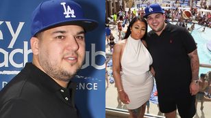 Rob Kardashian JUŻ TAK NIE WYGLĄDA.  Odmieniony brat słynnych celebrytek wpadł na urodziny Kim. Poznajecie go? (FOTO)