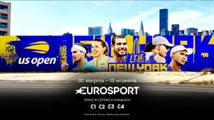 Turniej US Open w czterech kanałach Eurosportu i w streamingu