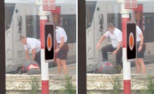 Bójka na peronie w Wejherowie: konduktor PKP Intercity zgłosił atak na policję
