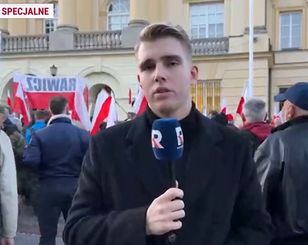 Wpadka TV Republika. Reporter: ja se idę