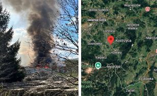 Pożar na składowisku odpadów. Strażacy dogaszają ogień