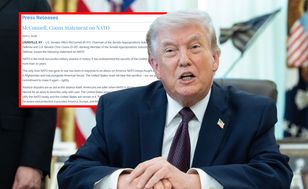 Trump grozi wyjściem z NATO. Jest reakcja senatorów obu partii