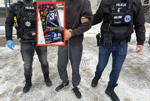 Zuchwała kradzież puszki WOŚP. Zatrzymany złodziej zaatakował policję