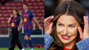Robert żegnał się z Camp Nou, a Ann subtelnie przypomniała, co jej zawdzięcza? "Za każdym sukcesem mężczyzny STOI KOBIETA"