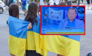 TVN24 caller from Szczecin: "Leave Ukrainian children alone"