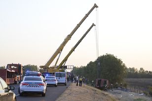Wypadek polskiego autokaru na Węgrzech. Wiadomo, skąd byli podróżni