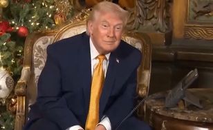 Trump ostrzegł dzieci przed 'złym Mikołajem'