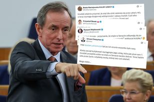 "Kolesiostwo plus". Lawina komentarzy po wpisie Grodzkiego