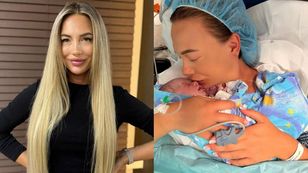 Ola Tomala gives birth to a daughter and shares newborn photo on Instagram