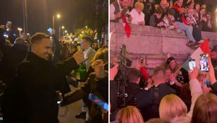 Euforia na ulicach Budapesztu. Tak zareagowali na wygraną TISZY