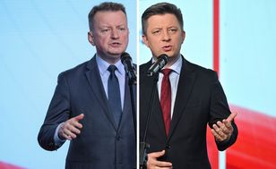"Dziwię się Michale". Błaszczak uderzył w Dworczyka