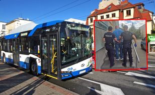 Kierowca autobusu w Iławie spowodował kolizję — w kabinie miał amfetaminę