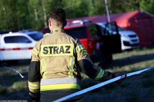 Potężny pożar pod Warszawą. Straż przekazuje nowe informacje