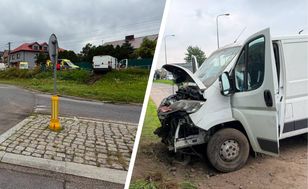Wypadek na DK10 pod Płockiem: cztery osoby ranne, w tym dwoje dzieci