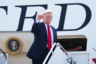Pierwsza podróż Trumpa nowym Air Force One z Kataru. Jest nagranie