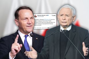 Riposta Sikorskiego. Szef MSZ kpi z deklaracji Kaczyńskiego