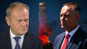 87 lat od wybuchu wojny. Tusk i Nawrocki oddają hołd na Westerplatte