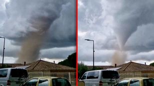 Tornado zniszczyło 300 domów we francuskiej wsi Pomas, 39 rannych