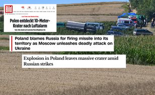 Polska na czołówkach. Światowa prasa opisuje wybuch na Lubelszczyźnie