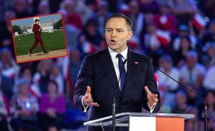 Nowe zdjęcie Nawrockiego z USA. W dresie
