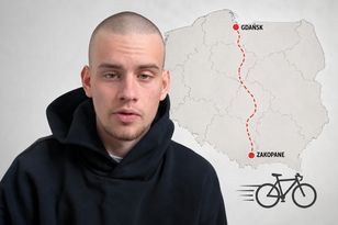 Łatwogang z nowym wyzwaniem. Przejedzie rowerem całą Polskę, zbiórka na chore dziecko