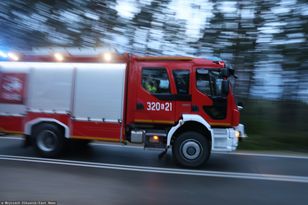 Pożar w Lubuskiem. Płonął zakład utylizacji odpadów