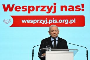 "Liczymy na dużą ilość". Kaczyński zaapelował o wsparcie finansowe