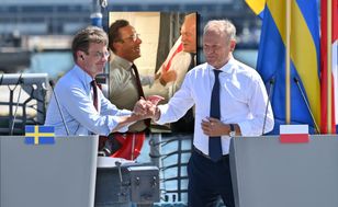 Tusk nagrał premiera Szwecji. Zaskakujące wideo po podpisaniu umowy